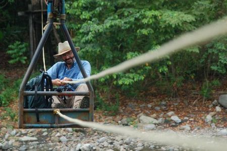 Traversée du rio Masparro