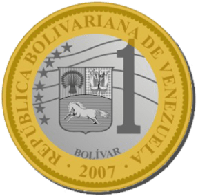 La nouvelle pièce de un bolivar