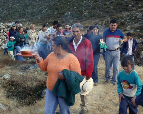 “Paradura” dans les Andes vénézuéliennes