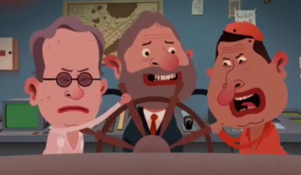 Isla presidencial: Uribe, Lula, Chávez