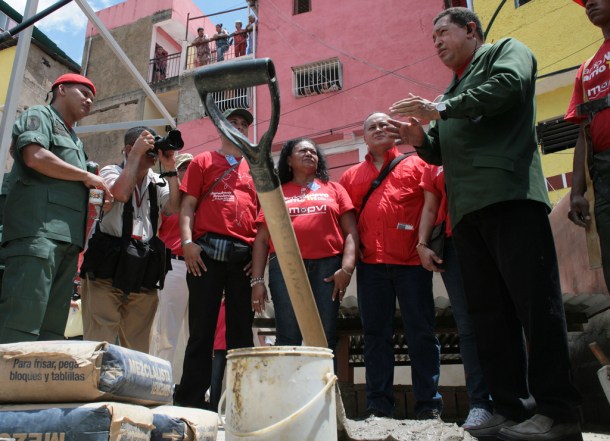 Hugo Chavez au 23 de enero