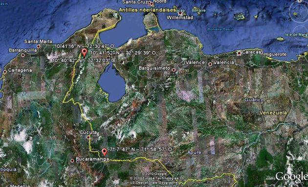 La frontière Colombie-Venezuela