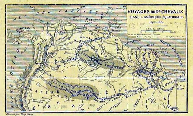 Voyages de Jules Crevaux en Amazonie (1876-1881)