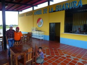 Le restaurant Angel de la Guarura à Elorza