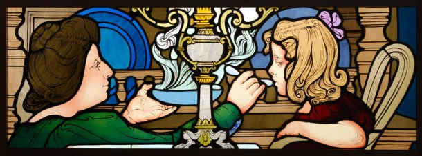 Auguste Morisot, la becquée,1904