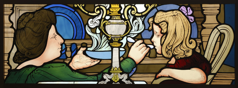 Auguste Morisot, la becquée,1904