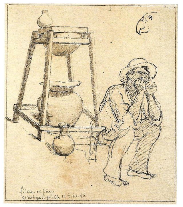 Auguste Morisot, Filtre de pierre