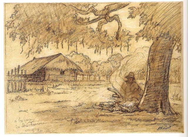 Auguste Morisot, Chez le docteur Ferrera