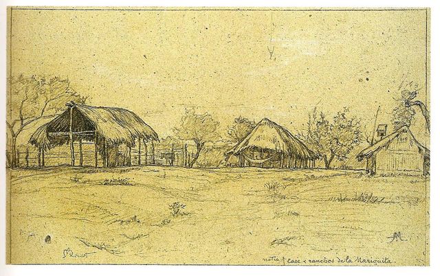 Auguste Morisot, Notre case et ranchos de La Mariquita