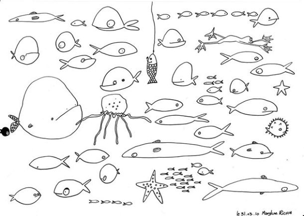 Poisson d'avril Poisson d'avril, par Maryline Rich