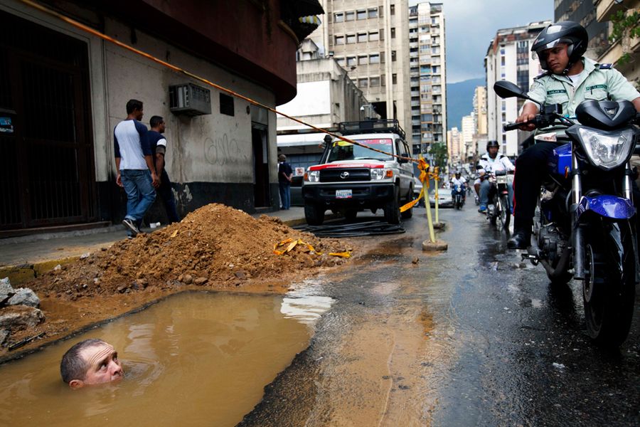 Submergé à Caracas