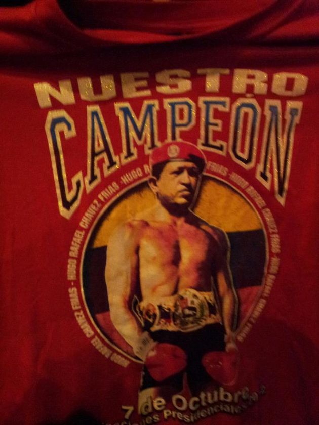 Hugo Chavez boxe