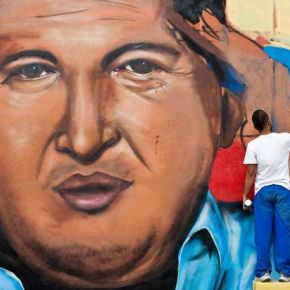 Chávez sur les&nbsp;murs