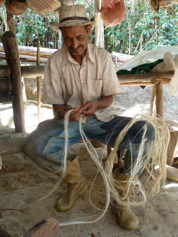 Alvino Escalona, artisan de Chacantá