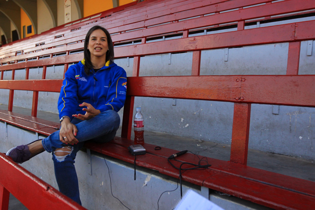 Alejandra Benitez, ministre du sport du Venezuela