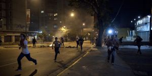 Manifestation à Caracas