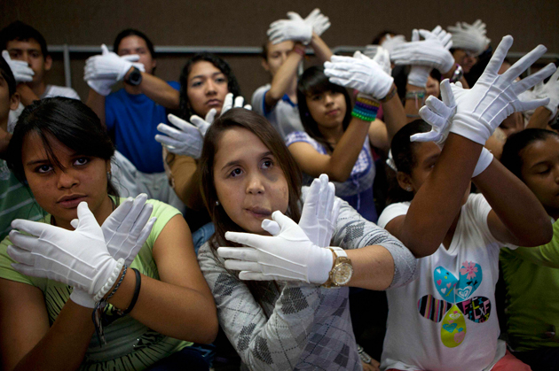 La chorale Manos Blancas