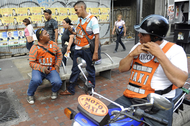 Mototaxis de Caracas