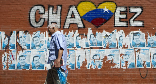 Caracas, ville politisée